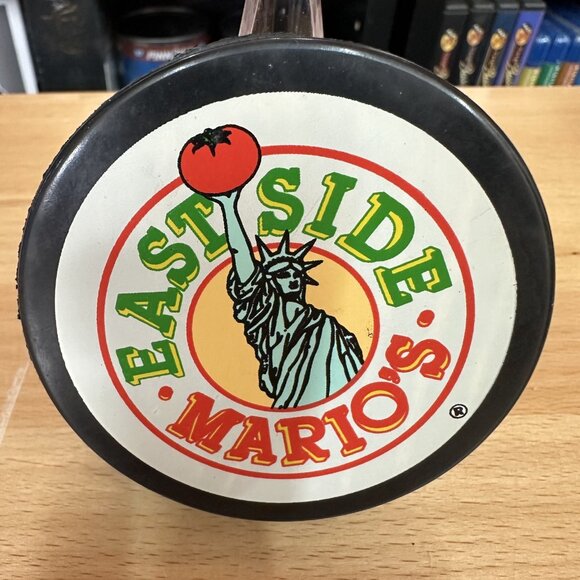 Vintage KINGSTON FRONTENACS  EAST SIDE MARIO'S  Puck INGLASCO  OHL  Canada - Picture 2 of 2